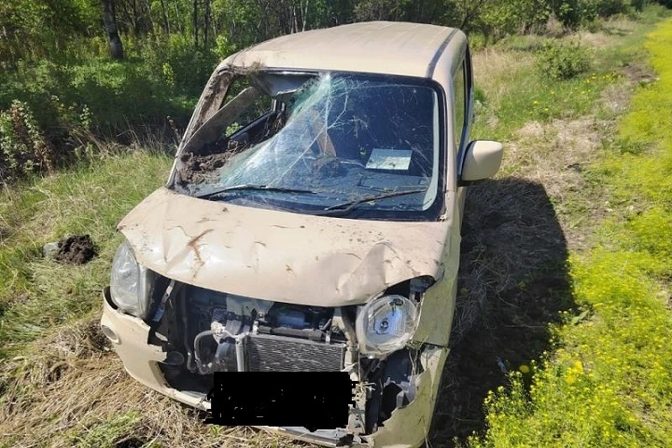 Женщина серьезно пострадала в аварии на трассе «Чита – Хабаровск» Фото: ГИБДД по ЕАО