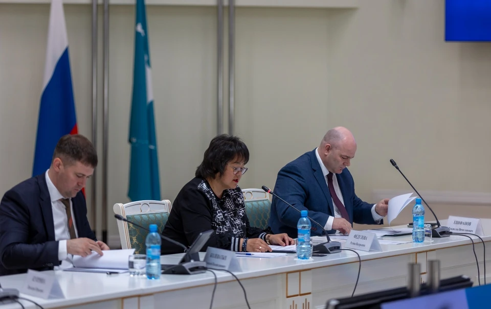 Заседания Совета уполномоченных представителей КМНС. Фото: пресс-служба правительства Сахалинской области