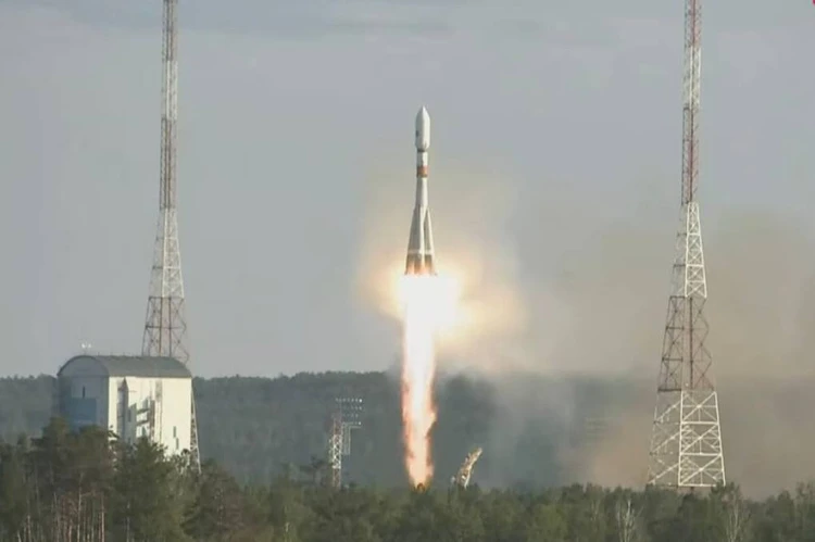 В Амурской области с космодрома Восточный запустили ракету-носитель Союз-2.1а