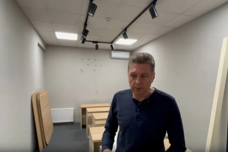 Сергей Корабельников возглавил филиал фонда "Защитники Отечества". ФОТО: скриншот из видео Запорожской областной администрации