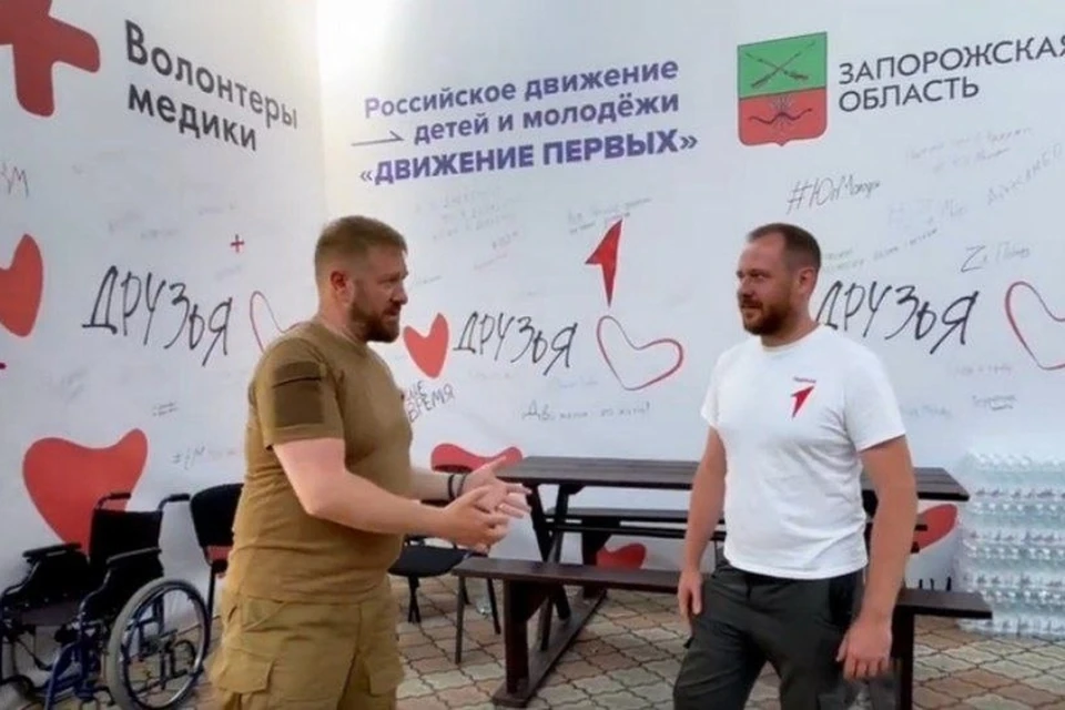 Александр Малькевич проинспектировал работу ПВР в Бердянске. ФОТО: Запорожская областная администрация