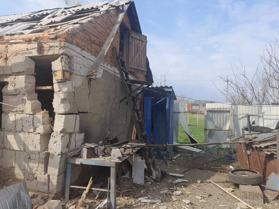 Село Вознесеновку атаковали 29 раз, из них семь минометных снарядов.