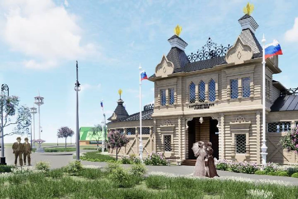 Цифровые модели павильонов XIX века воссоздали в Нижнем Новгороде. ФОТО: телеграм-канал Глеба Никитина