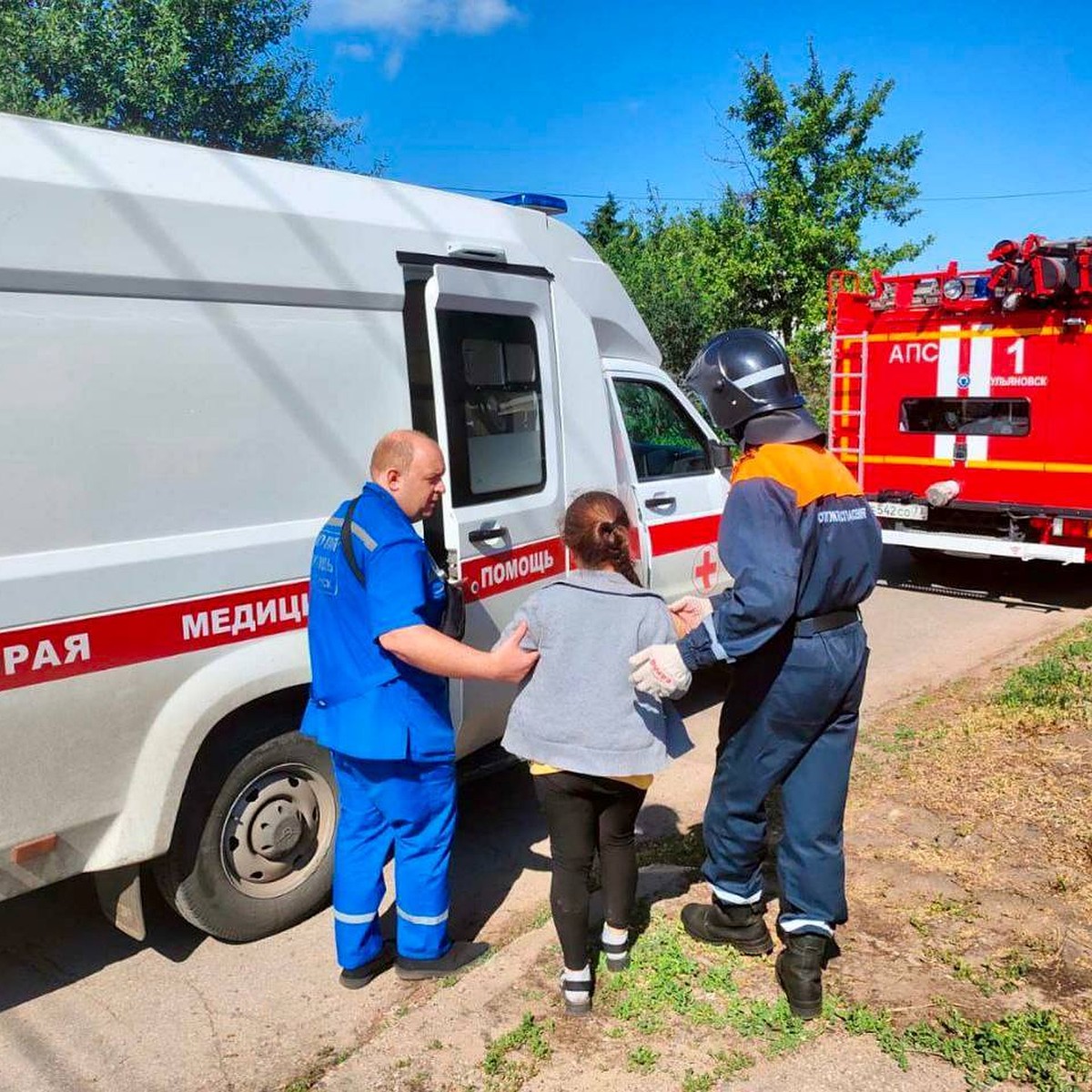 В Ульяновске 1 июня в ДТП на улице Немировича — Данченко пострадали двое  детей и взрослый - KP.RU