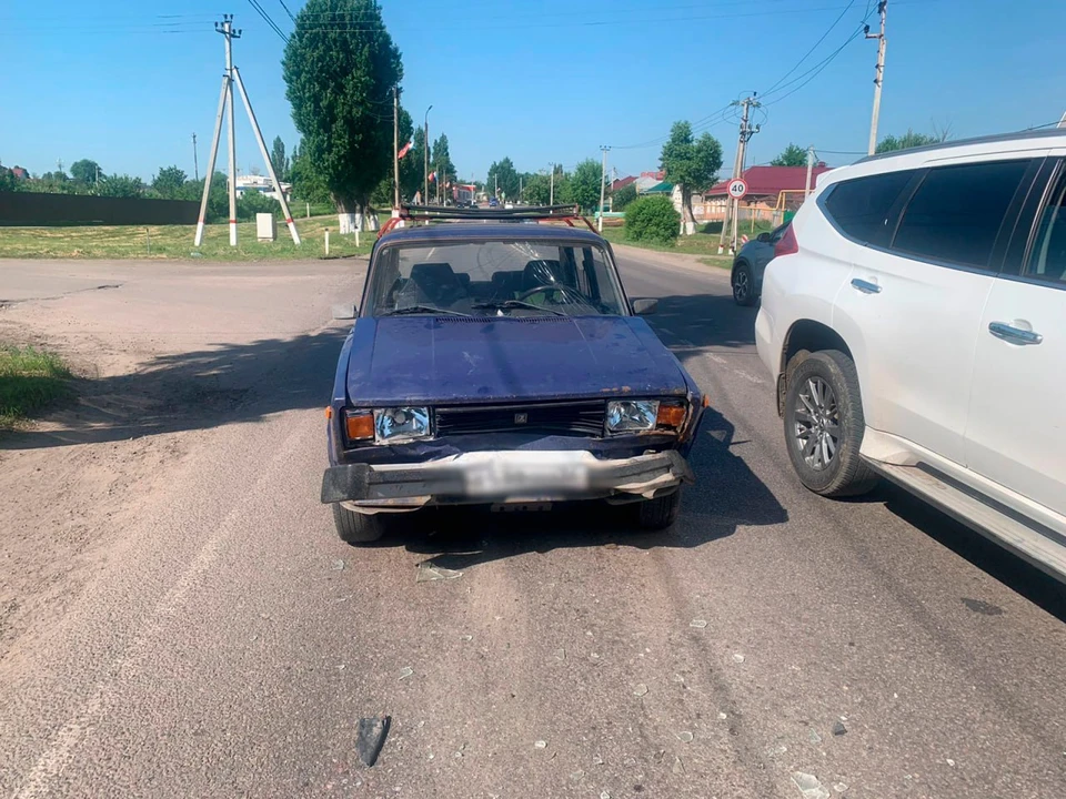 Дорога после аварии.