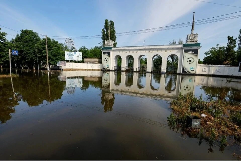 Власти Херсонской области назвали маловероятным размытие трех затопленных кладбищ