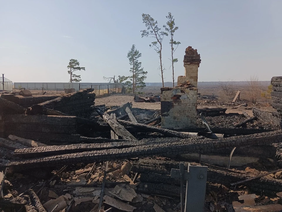 Очаги пожаров зафиксированы в Красноселькупском районе.