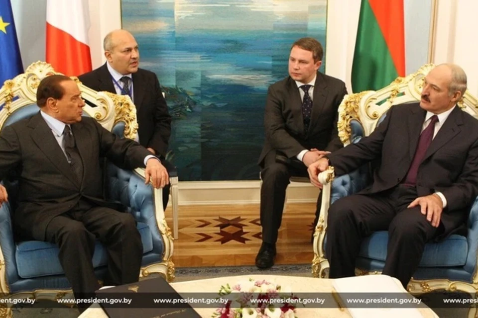 Лукашенко выразил слова соболезнования родным и близким Берлускони. Фото: president.gov.by
