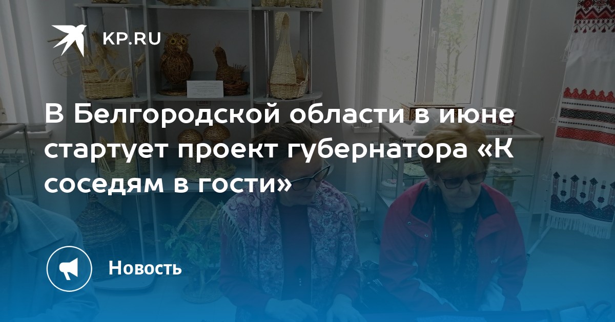 Проект к соседям в гости белгородская область