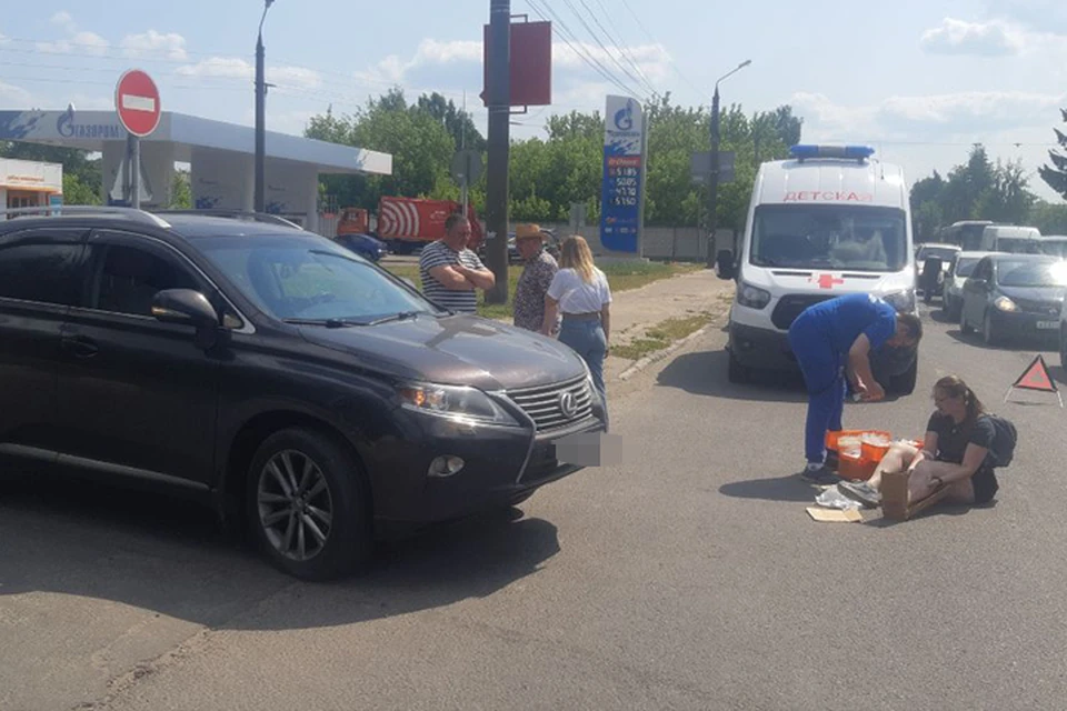 В ДТП пострадала велосипедистка Фото: УГИБДД России по Тверской области