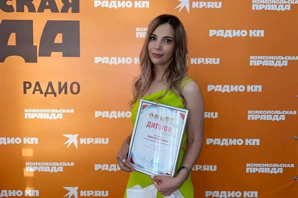 Победительница конкурса «Леди в белых халатах» - Алена Мурзинова.
