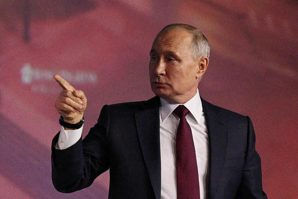 Владимир Путин, президент России: Хрен им, как у нас в народе говорят