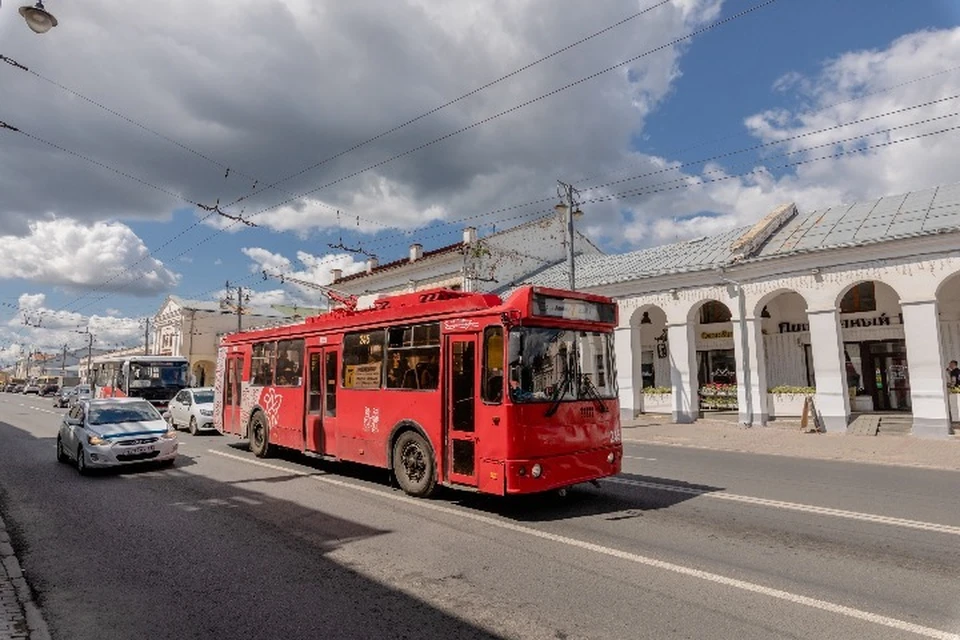 Карта троллейбус рыбинск