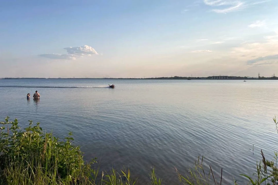 Вода на липецких пляжах пока не прогрелась до комфортных для купания градусов