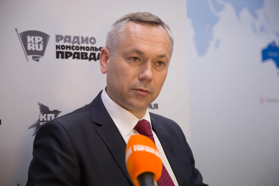 Андрей Травников подал документы в избирком для участия в выборах губернатора НСО.