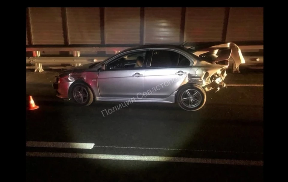 ДТП произошло 2 июля в 21: 45. Фото: Полиция Севастополя