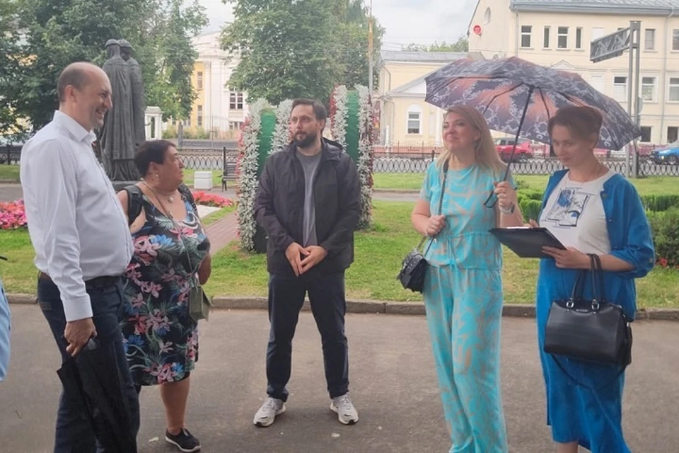 На Первомайском бульваре в Ярославле собираются демонтировать цветочные арки.