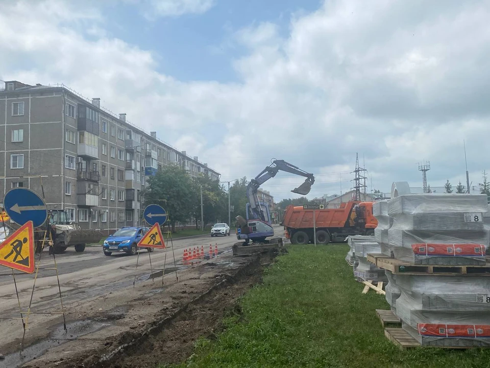 В Ленинске-Кузнецком отремонтируют проспект Кирова..