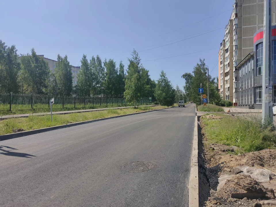 В Костромской области обновили часть дороги Буй - Любим Национальные проекты Рос