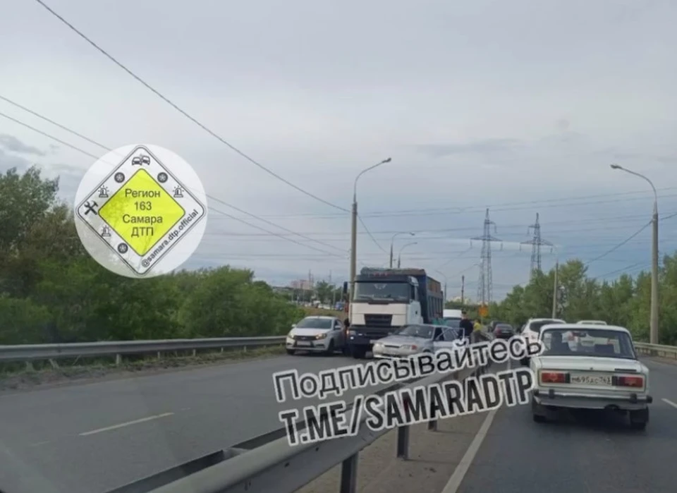 Затор образовался по направлению «из города»