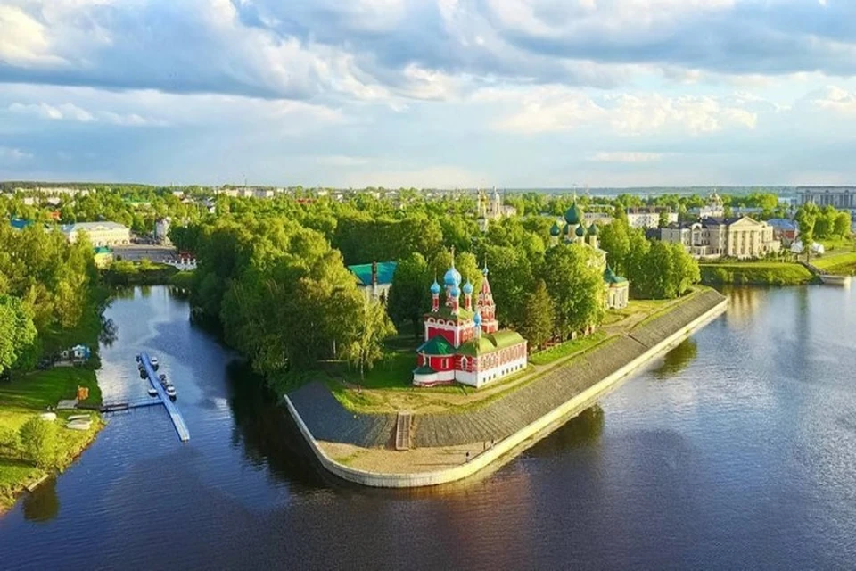 Губернатор Ярославской области поздравил с днем рождения Углич и Некоузский район. ФОТО: страница Михаила Евраева ВКонтакте