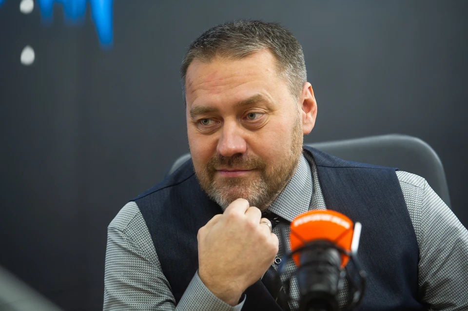 Александр Бельский в эфире радио «Комсомольская правда в Петербурге» 92.0.