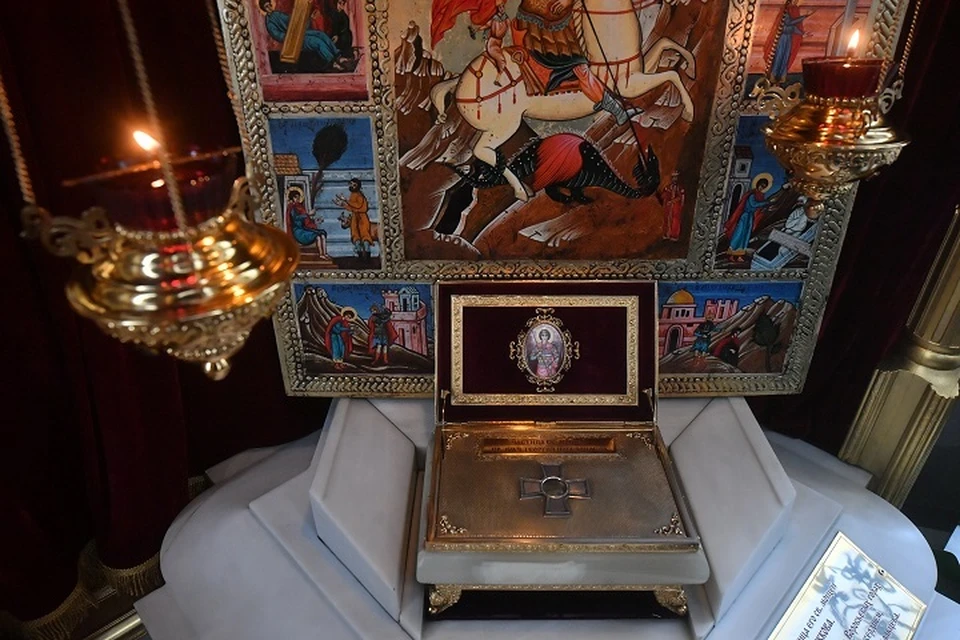В Ярославле с 14 по 16 августа будет находиться ковчег с мощами великомученика Георгия Победоносца.