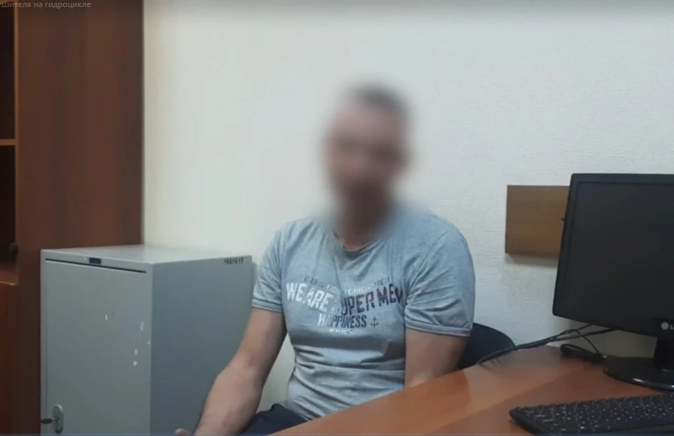 В Нижнем Новгороде задержали гонщика на гидроцикле, проехавшегося по головам пловцов.