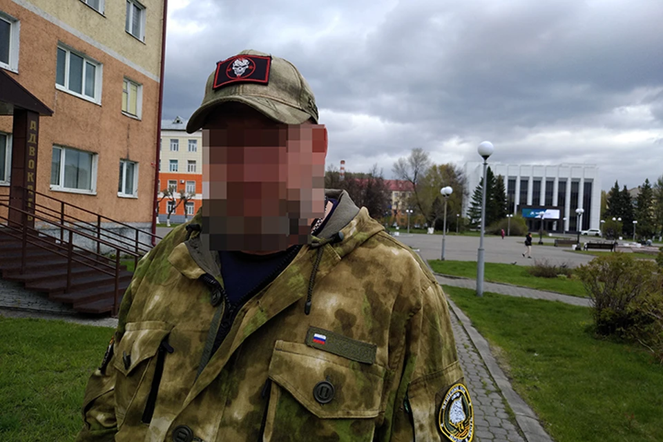 Боец «Саман» в краткосрочном отпуске в родном Кузбассе.