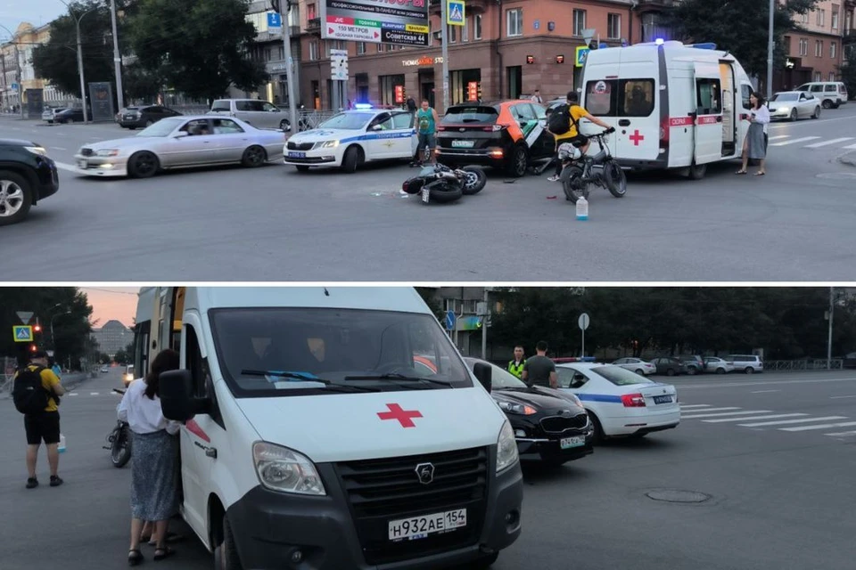 Мотоциклист жив.