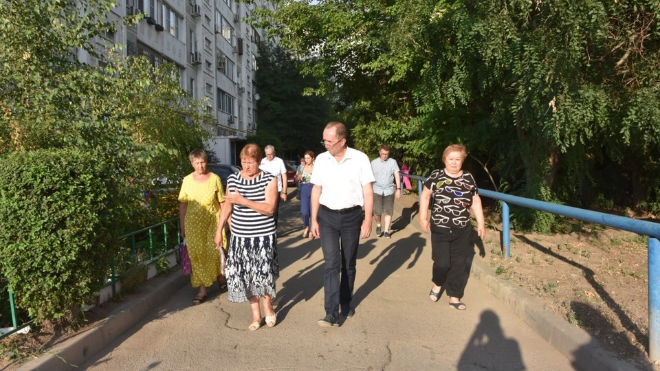 Выездная встреча Игоря Седова с жильцами домов по улице Кубанской