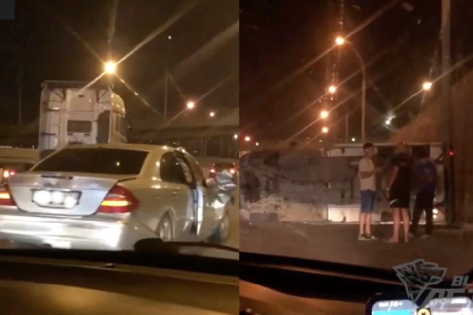 По данным очевидцев водители серьезно не пострадали.