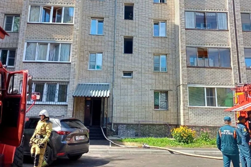 На месте ЧП