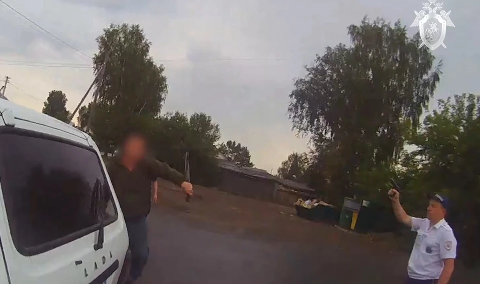 Фото: скриншот видео, предоставленного СУ СКР по Омской области.