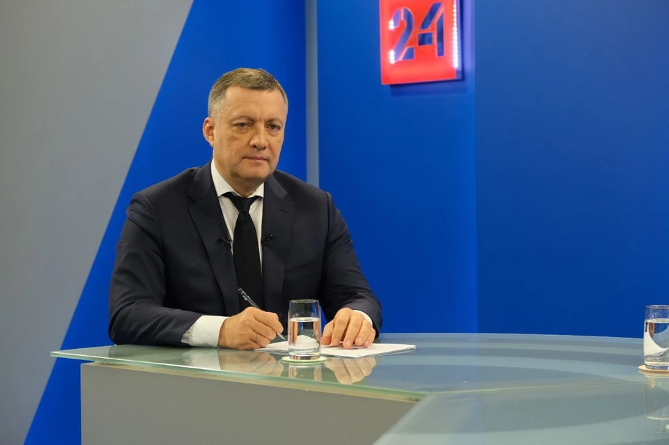 Губернатор Иркутской области Игорь Кобзев проведет прямую линию для жителей