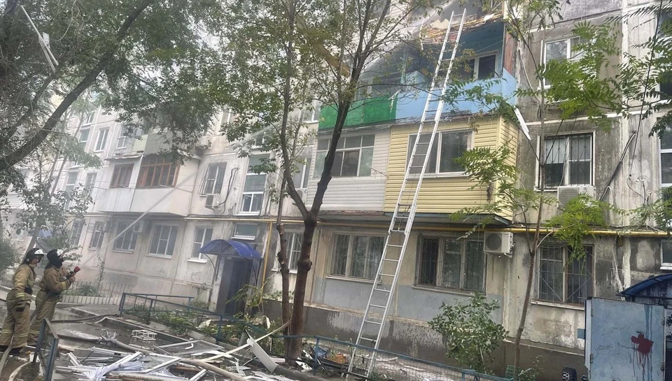 В пятиэтажке сгорели 4 квартиры