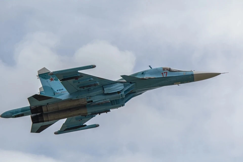 Российские Су-34 поразили три пункта временной дислокации украинских войск в ДНР
