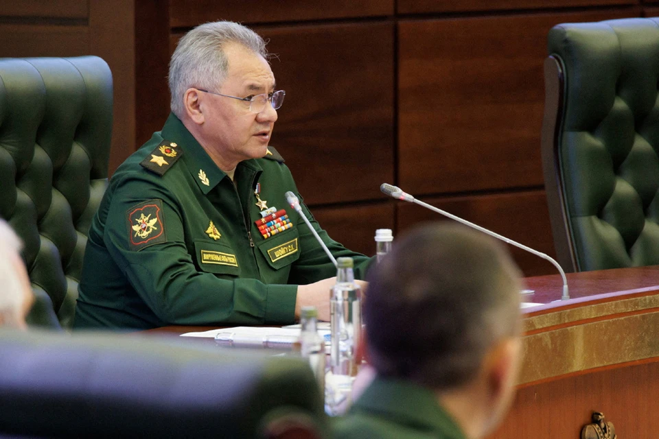 Mинистр обороны России Сергей Шойгу