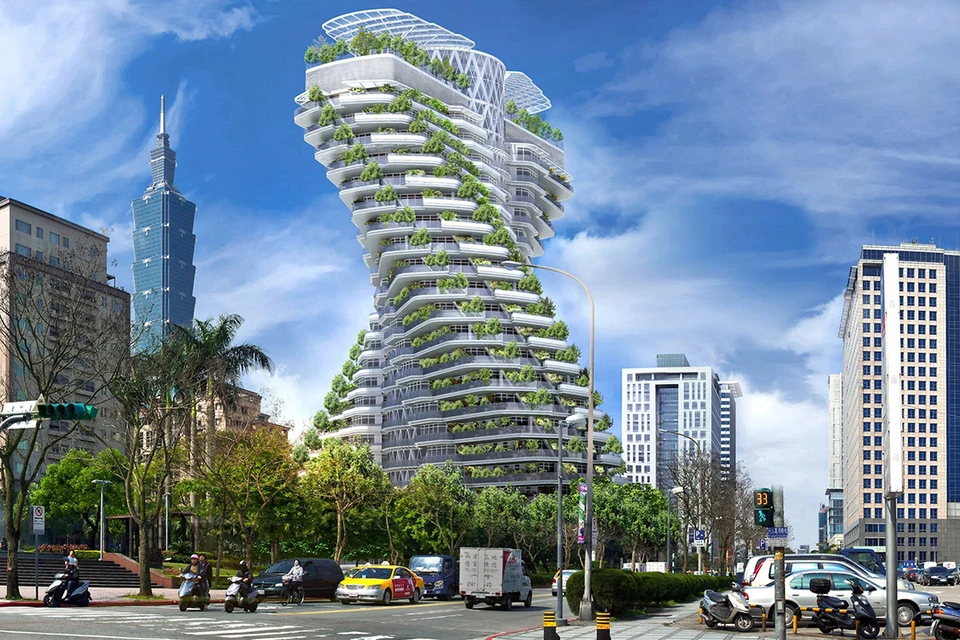 TaoZhuYinYuan, Тайвань Vincent Callebaut Architectures, номинация «Лучший реализованный проект жилого или многофункционального комплекса».