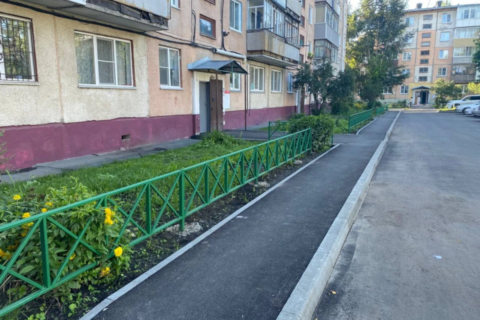 Благоустройство дворов