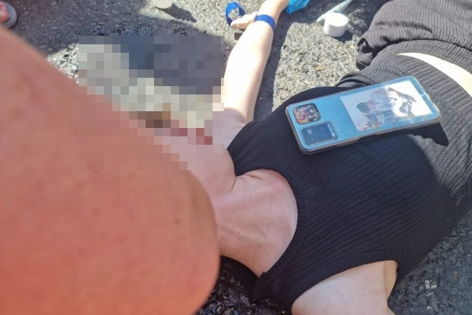 Пострадавшую девушку доставили в больницу Фото: соцсети