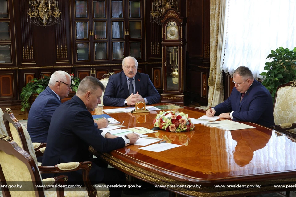 Лукашенко высоко оценил работу лесхозов в период жары. Фото: president.gov.by