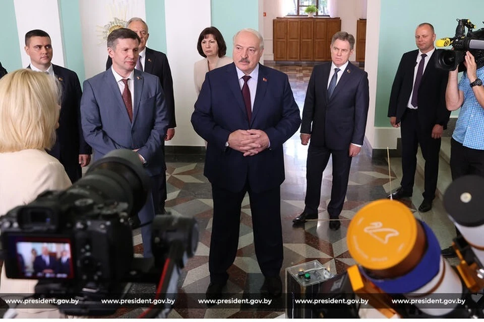 Лукашенко стало известно о проблемах в БГУ. Фото: president.gov.by