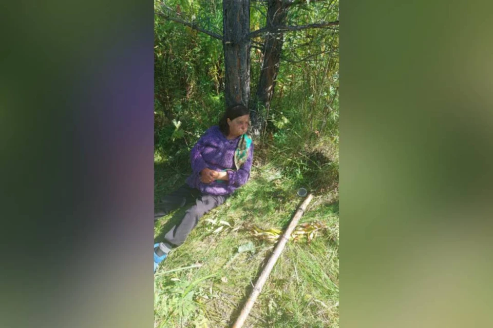 Целых четыре дня пожилая женщина одна бродила по чаще в поисках дороги домой. Фото: из личного архива героини публикации