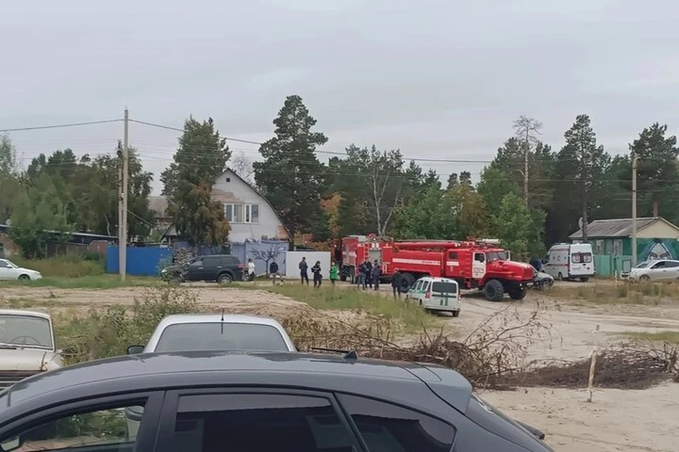 Фото: соцсети. Обстановка возле дома Марата Сайткулова.