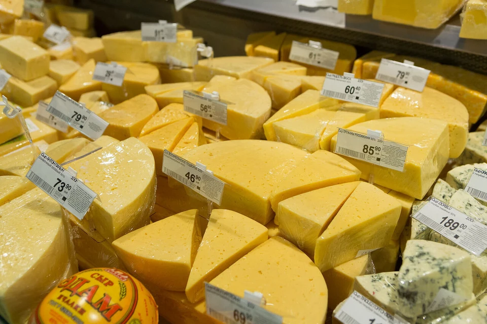 8 из 10 марок сыра из магазинов Петербурга оказались подделкой.