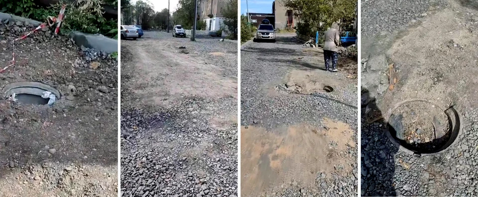 В Сарани горожане возмущены отсутствием работ по благоустройству дворов, ремонтники всё перекопали и забросили.