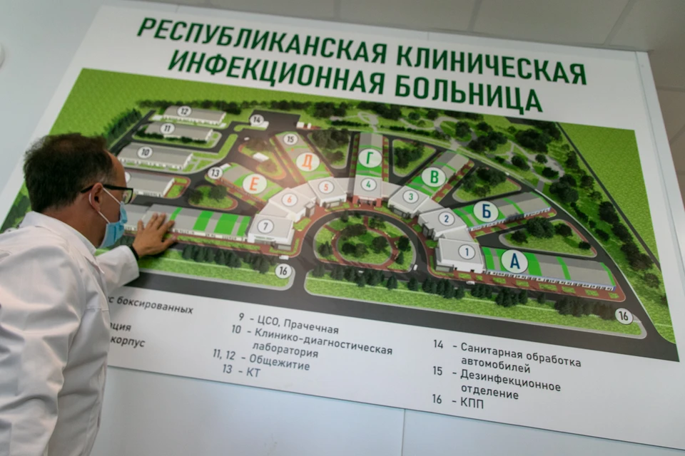 На 6 сентября 2023 года в Башкирии свободный коечный фонд в больницах составляет 28%