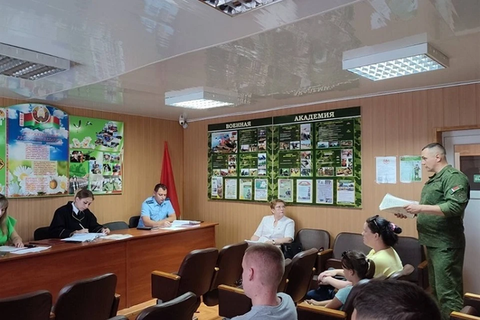 Суд в Лунинце приговорил призывника-уклониста к двум месяцам ареста. Фото: прокуратура Брестской области.