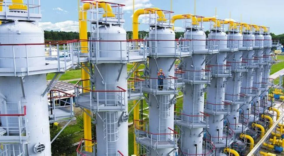 В таких хранилищах содержится купленный Молдовой газ. Фото: соцсети